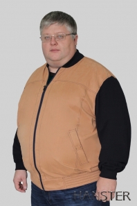 HANSTER Куртка-ветровка без подкладки "Шеф"  КВП-1  (Camel/т.синий)