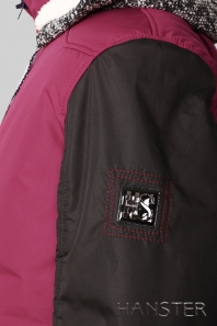 HANSTER Куртка "Фортуна" К-105/1 (бордо/черный)
